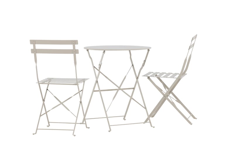 Tao Parvekesetti 2-istuttava - Beige - Puutarhakalusteet - Parveke - Parvekekalusteet - Parvekesetti