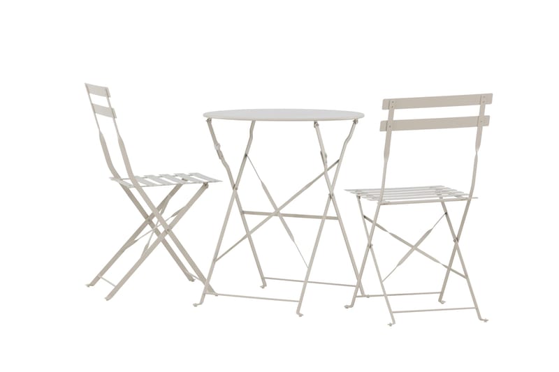 Tao Parvekesetti 2-istuttava - Beige - Puutarhakalusteet - Parveke - Parvekekalusteet - Parvekesetti