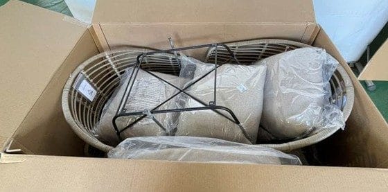 Torino Lounge - Beige - Puutarhakalusteet - Terassiryhmät - Oleskeluryhmät