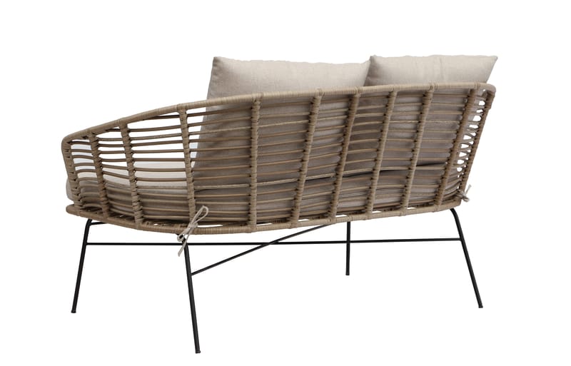 Torino Lounge - Beige - Puutarhakalusteet - Terassiryhmät - Oleskeluryhmät