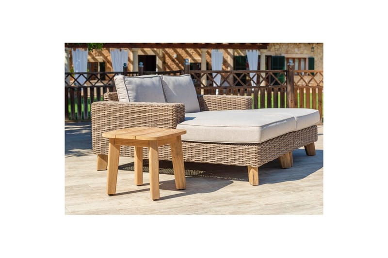 Ulkomöbeliryhmä Lifestyle Garden Bahamas divaanin vasen&oikea & sohvapöytä 50s - Puutarhakalusteet - Parveke - Parvekekalusteet - Parvekesetti