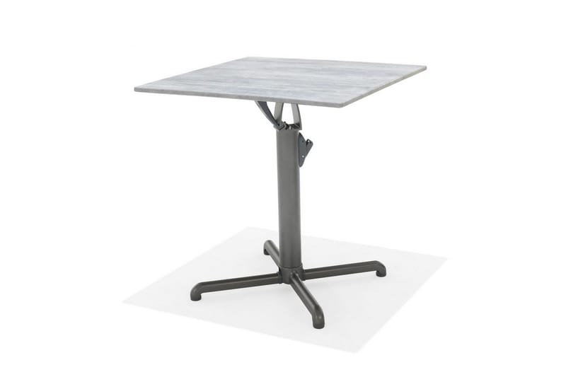 Ulkomöbeliryhmä Lifestyle Garden Solana bistro pöytä + 2 x pinottava tuoli - Puutarhakalusteet - Parveke - Parvekekalusteet - Parvekesetti