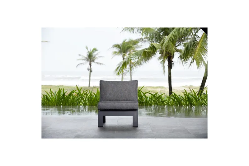 Ulkomöbeliryhmä Lifestyle Garden PALAU 2x sivutuoli + sivupöytä 60 cm - Puutarhakalusteet - Parveke - Parvekekalusteet - Parvekesetti