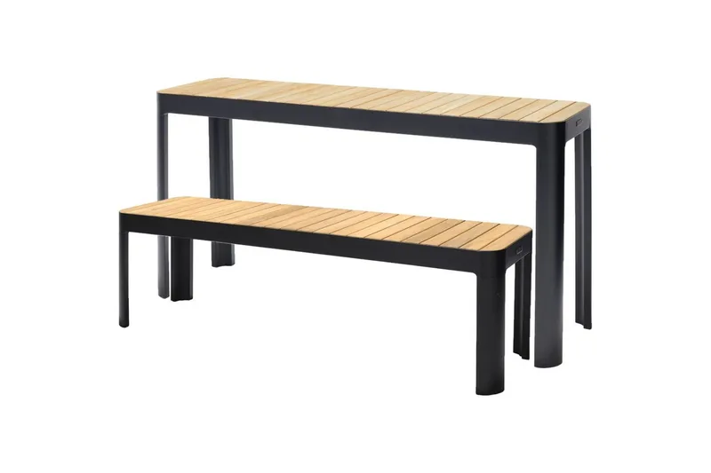 Ulkomöbeliryhmä Lifestyle Garden Portals parvekepöytä & penkki, undefined