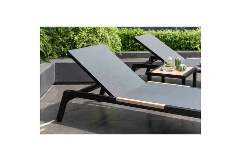 Ulkomöbeliryhmä Lifestyle Garden Panama 2x aurinkotuoli & sohvapöytä - Puutarhakalusteet - Parveke - Parvekekalusteet - Parvekesetti