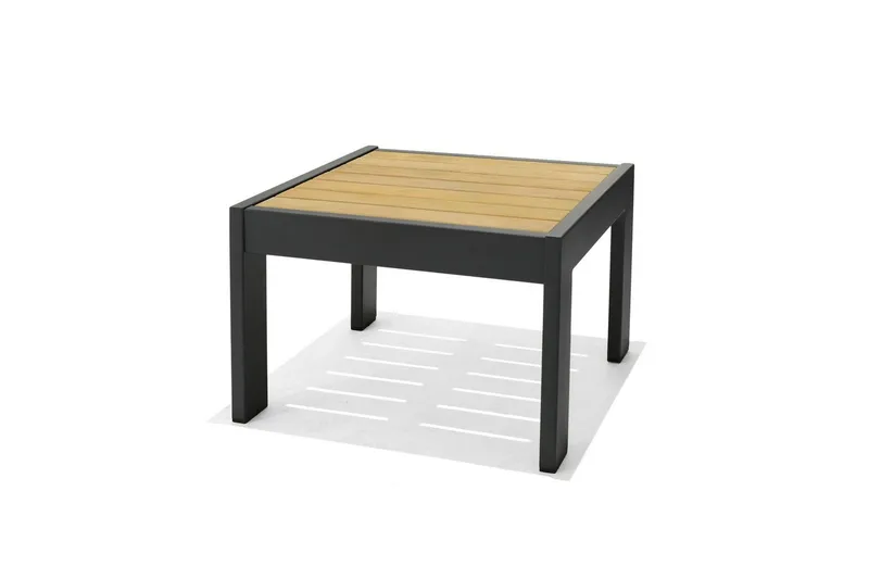 Ulkomöbeliryhmä Lifestyle Garden PALAU sivutuoli + rahi + sivupöytä 60 cm - Puutarhakalusteet - Parveke - Parvekekalusteet - Parvekesetti