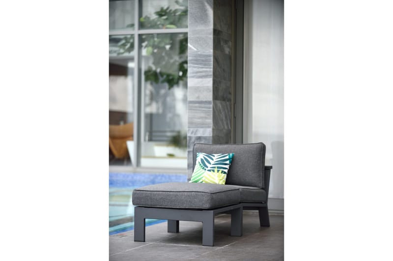 Ulkomöbeliryhmä Lifestyle Garden PALAU sivutuoli + rahi + sivupöytä 60 cm - Puutarhakalusteet - Parveke - Parvekekalusteet - Parvekesetti