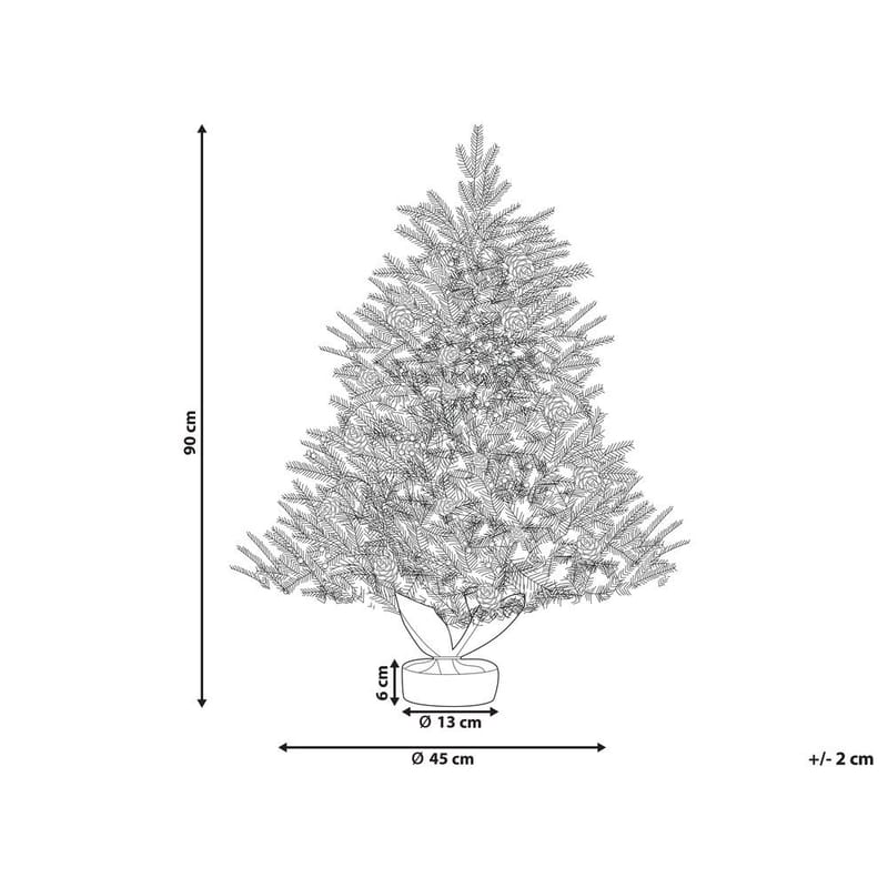 Keinotekoinen luminen joulukuusi Maligne - Sisustustuotteet - Joulukoristeet & juhlakoristeet - Joulukoristeet - Tekokuusi