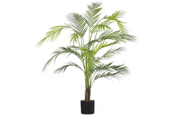 Konstgjord växt Beliani Areca Palm 12x12x124 cm Green||Black - Puutarhakalusteet - Parveke - Parvekeviljely - Parvekekukat