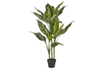 Konstgjord växt Beliani Dieffenbachia 55x55x110 cm Green||Black - Puutarhakalusteet - Parveke - Parvekeviljely - Parvekekukat