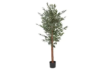 Konstgjord växt Beliani Ficus Green||Black - Puutarhakalusteet - Parveke - Parvekeviljely - Parvekekukat