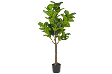 Konstgjord växt Beliani Fig Tree Green||Black - Puutarhakalusteet - Parveke - Parvekeviljely - Parvekekukat
