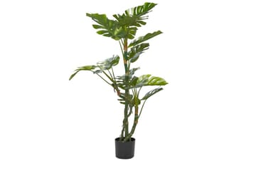 Konstgjord växt Beliani Monstera Plant 75x75x135 cm Green||Black - Puutarhakalusteet - Parveke - Parvekeviljely - Parvekekukat
