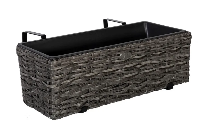 Parvekelaatikko Wicker Harmaa, undefined