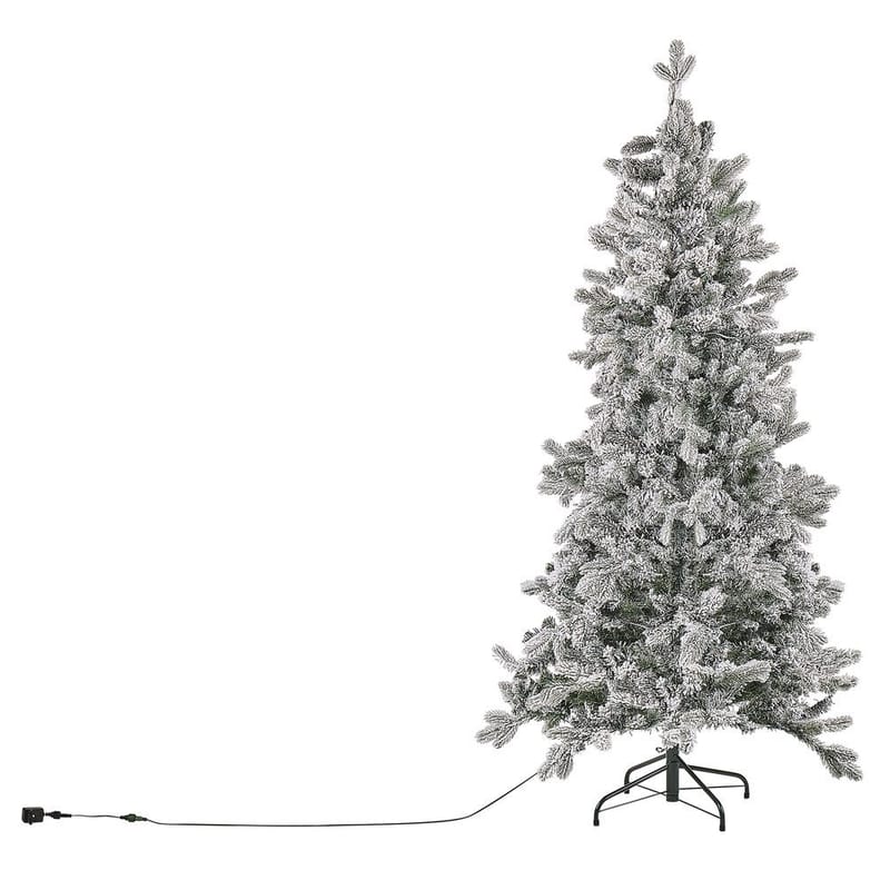 Tatlow Lumisen Muovikuusi 180 cm Valaistuksella - Vihreä/Valkoinen - Sisustustuotteet - Joulukoristeet & juhlakoristeet - Joulukoristeet - Tekokuusi