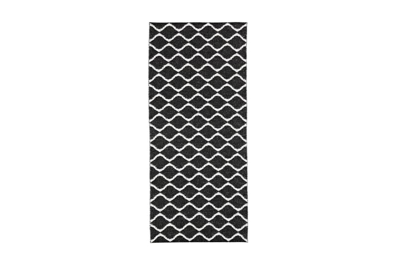 Räsymatto Wave 70x400 cm Musta - Horredsmattan - Puutarhakalusteet - Parveke - Parvekkeen lattia - Muovimatto parvekkeelle