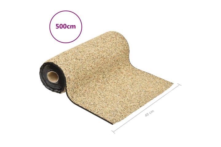 Soravuori luonnollinen hiekka 500x40 cm - Tekonurmi parvekkeelle - Tekonurmimatto & huopamatto - Lattia