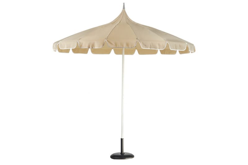 Balkongparasoll Beliani Minoa Beige Beige - Puutarhakalusteet - Aurinkosuoja - Aurinkovarjo - Parvekevarjo