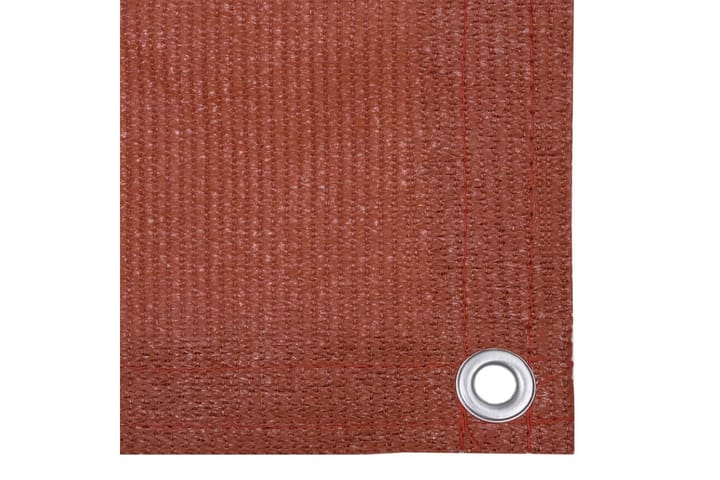 Parvekkeen näkösuoja 120x400 cm HDPE - Terrakotta - Parvekesuoja