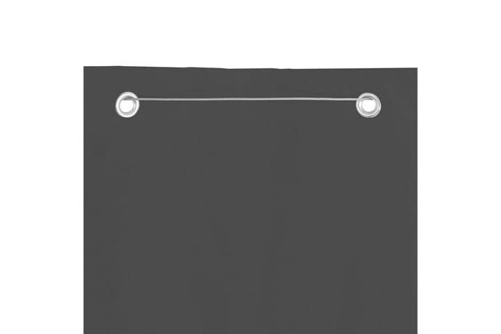 Parvekkeen suoja antrasiitti 120x240 cm Oxford kangas - Antrasiitti - Parvekesuoja