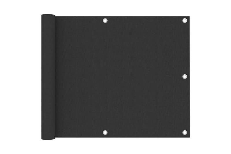 Parvekkeen suoja antrasiitti 75x500 cm Oxford kangas - Antrasiitti - Puutarhakalusteet - Parveke - Turvallisuus & parvekkeen tuulisuoja - Parvekesuoja