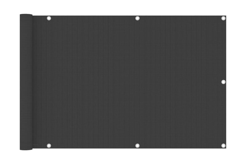 Parvekkeen suoja antrasiitti 90x300 cm HDPE - Antrasiitti - Puutarhakalusteet - Parveke - Turvallisuus & parvekkeen tuulisuoja - Parvekesuoja