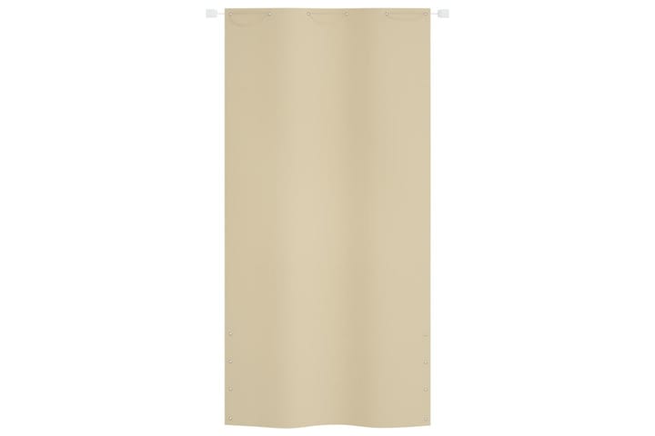 Parvekkeen suoja beige 120x240 cm Oxford kangas - Beige - Parvekesuoja