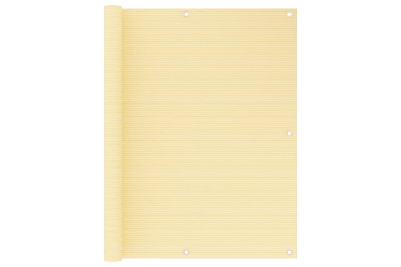 Parvekkeen suoja beige 120x500 cm HDPE - Puutarhakalusteet - Parveke - Turvallisuus & parvekkeen tuulisuoja - Parvekesuoja