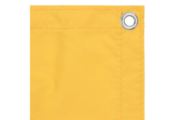 Parvekkeen suoja keltainen 120x300cm Oxford kangas - Keltainen - Parvekesuoja