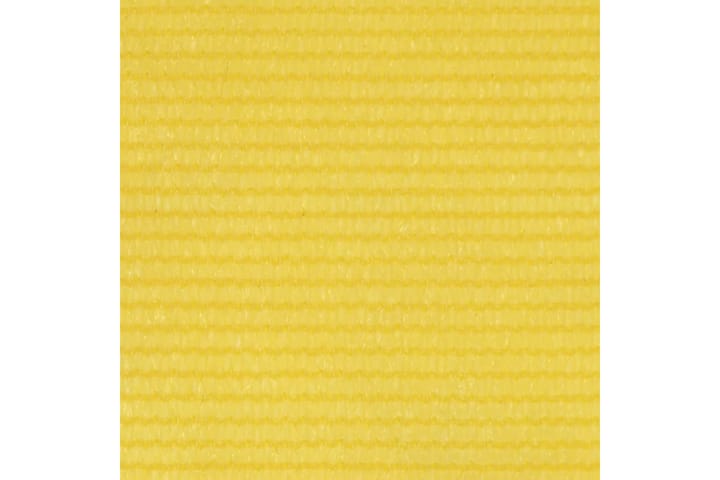Parvekkeen suoja keltainen 120x600 cm HDPE - Keltainen - Parvekesuoja