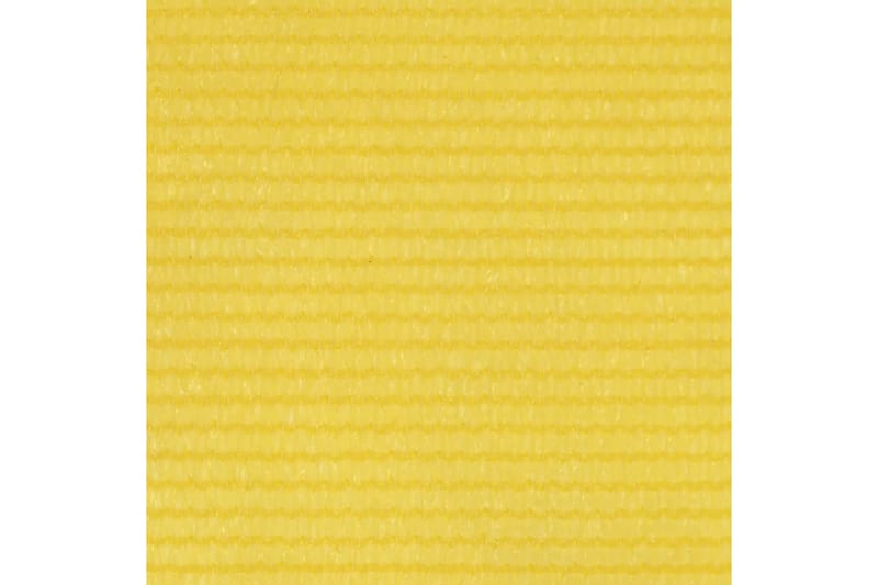Parvekkeen suoja keltainen 75x600 cm HDPE - Keltainen - Puutarhakalusteet - Parveke - Turvallisuus & parvekkeen tuulisuoja - Parvekesuoja