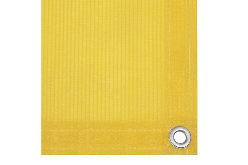 Parvekkeen suoja keltainen 90x600 cm HDPE - Puutarhakalusteet - Parveke - Turvallisuus & parvekkeen tuulisuoja - Parvekesuoja
