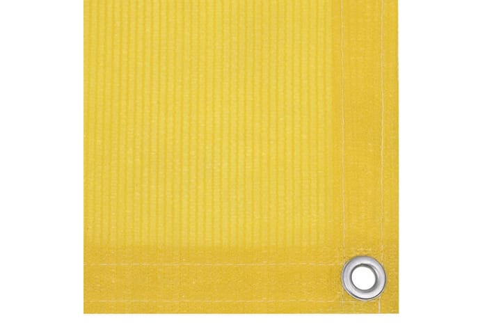 Parvekkeen suoja keltainen 90x600 cm HDPE - Parvekesuoja