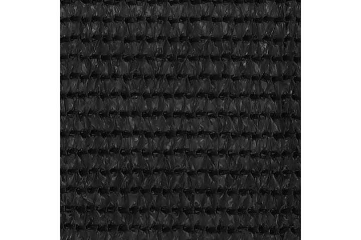 Parvekkeen suoja musta 120x400 cm HDPE - Parvekesuoja