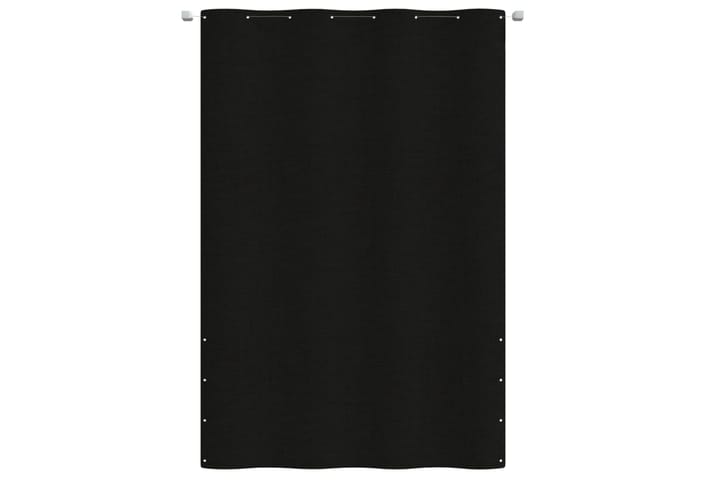Parvekkeen suoja musta 160x240 cm Oxford kangas - Musta - Parvekesuoja