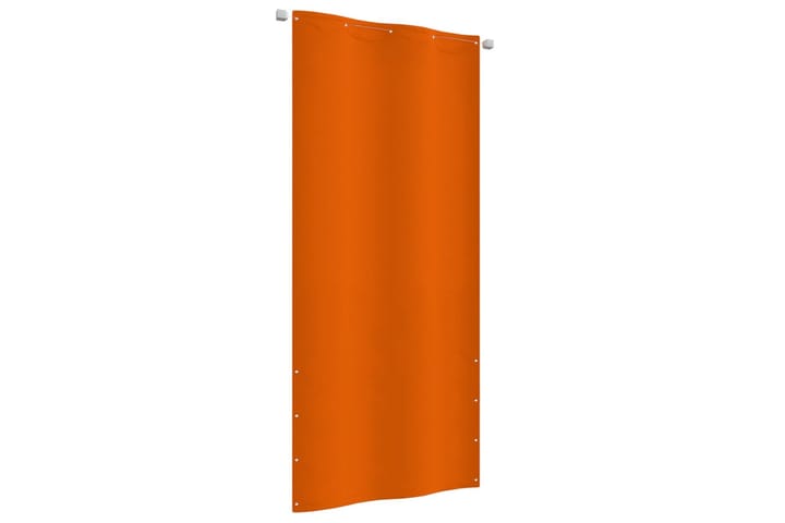 Parvekkeen suoja oranssi 100x240 cm Oxford kangas - Oranssi - Parvekesuoja
