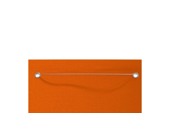 Parvekkeen suoja oranssi 100x240 cm Oxford kangas - Oranssi - Parvekesuoja