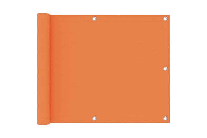 Parvekkeen suoja oranssi 75x300 cm Oxford kangas - Oranssi - Parvekesuoja