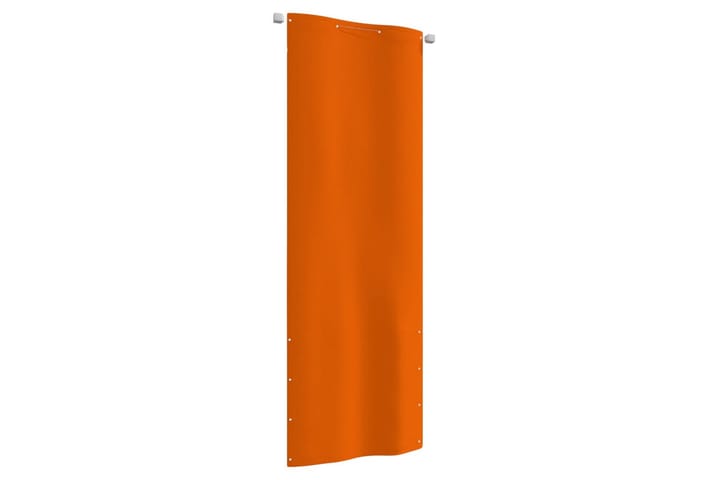 Parvekkeen suoja oranssi 80x240 cm Oxford kangas - Oranssi - Parvekesuoja