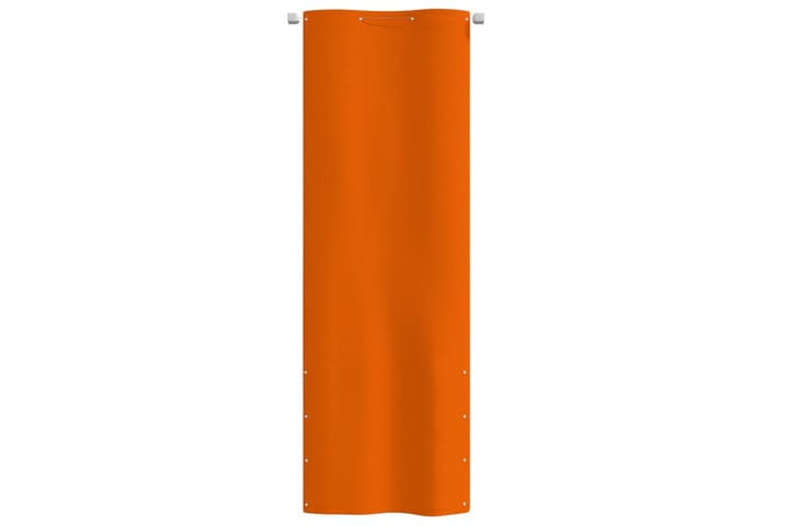 Parvekkeen suoja oranssi 80x240 cm Oxford kangas - Oranssi - Parvekesuoja