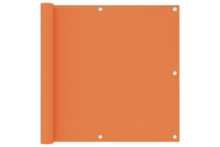 Parvekkeen suoja oranssi 90x400 cm Oxford kangas - Oranssi - Parvekesuoja