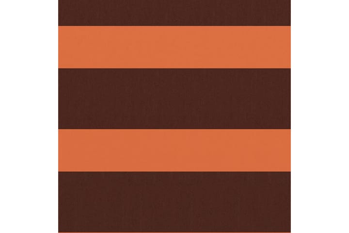 Parvekkeen suoja oranssi ja ruskea 120x500 cm Oxford kangas - Monivärinen - Parvekesuoja