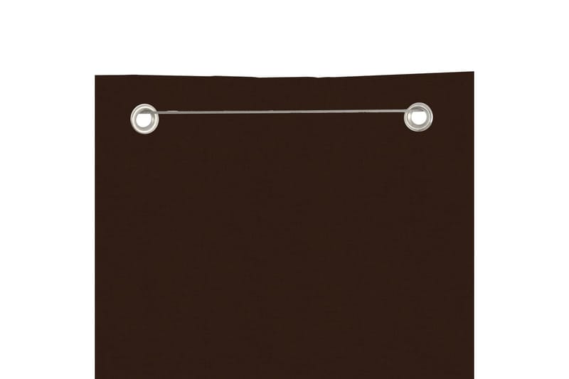 Parvekkeen suoja ruskea 100x240 cm Oxford kangas - Ruskea - Puutarhakalusteet - Parveke - Turvallisuus & parvekkeen tuulisuoja - Parvekesuoja