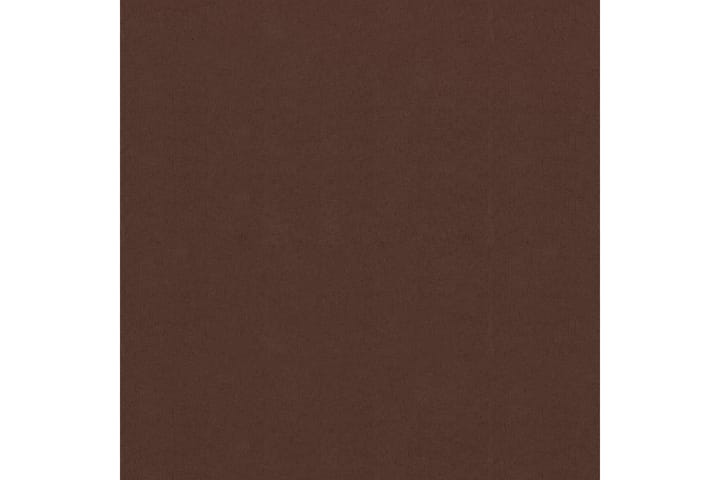 Parvekkeen suoja ruskea 120x400 cm Oxford kangas - Ruskea - Parvekesuoja