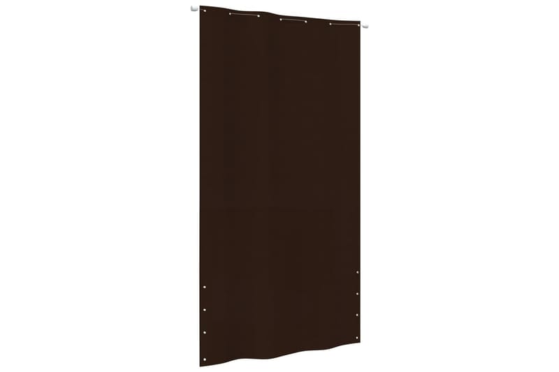 Parvekkeen suoja ruskea 140x240 cm Oxford kangas - Ruskea - Puutarhakalusteet - Parveke - Turvallisuus & parvekkeen tuulisuoja - Parvekesuoja