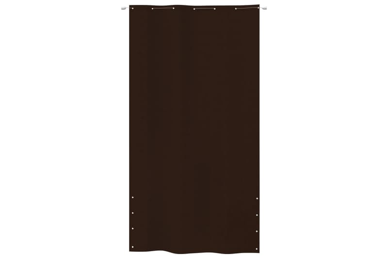 Parvekkeen suoja ruskea 140x240 cm Oxford kangas - Ruskea - Puutarhakalusteet - Parveke - Turvallisuus & parvekkeen tuulisuoja - Parvekesuoja