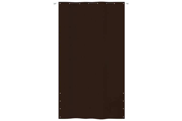 Parvekkeen suoja ruskea 160x240 cm Oxford kangas - Ruskea - Parvekesuoja