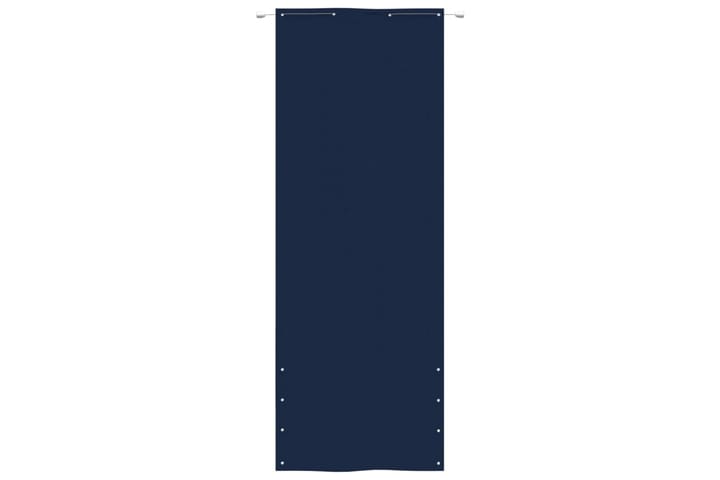Parvekkeen suoja sininen 80x240 cm Oxford kangas - Sininen - Parvekesuoja