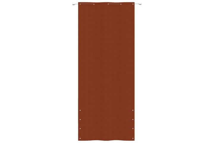 Parvekkeen suoja terrakotta 100x240 cm Oxford kangas - Ruskea - Parvekesuoja