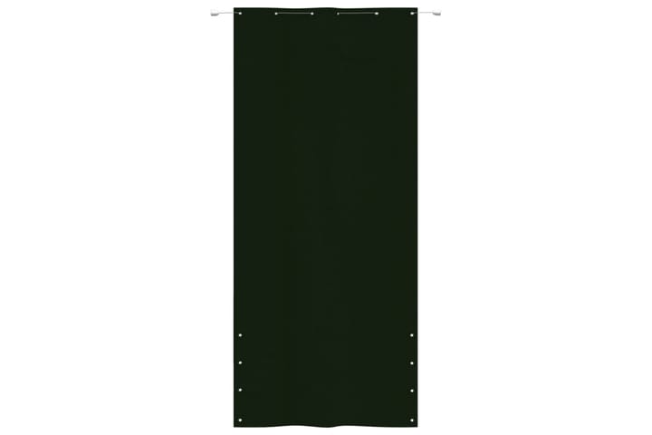 Parvekkeen suoja tummanvihreä 120x240 cm Oxford kangas - Vihreä - Parvekesuoja